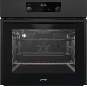 Фурна за вграждане Gorenje Essential BOS737E301B, клас A, 71 л. обем, IconLed, AquaClean почистване, PerfectGrill грил, черна | JAR Computers Gorenje Essential BOS737E301B