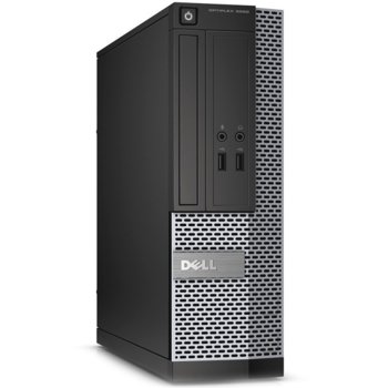 Настолен компютър Dell Optiplex 3020 SFF (CA003D3020SFF1H16_UBU-14), дву-ядрен Haswell Intel G3250 3.2GHz, 4GB DDR3 RAM, 500GB 7200 rpm HDD, мишка & клавиатура, Linux Ubuntu 12.04 | JAR Computers Dell 3020 SFF CA003D3020SFF1H16_UBU-14