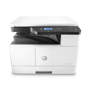 Мултифункционално лазерно устройство HP LaserJet MFP M438n, монохромен принтер/копир/скенер, 1200 x 1200 dpi, 22 стр/мин, LAN, USB, A3 | JAR Computers HP LaserJet MFP M438n