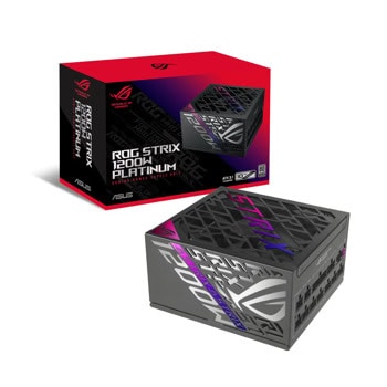Захранване Asus ROG Strix, 1200W, Active PFC, 80 Plus Platinum | JAR Computers Asus ROG Strix 1200W Platinum 90YE00W0-B0NA00