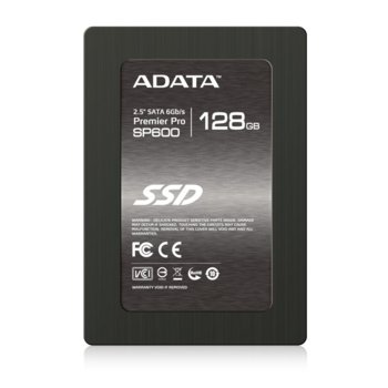 Памет SSD 128GB A-Data Premier Pro SP600, SATA 6Gb/s, 2.5"(6.35 cm), скорост на четене 480MB/s, скорост на запис 250MB/s | JAR Computers 128GB A-Data Premier Pro SP600 SATA3