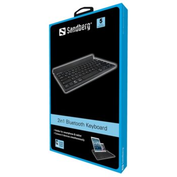 Sandberg 2in1 Bluetooth Keyboard 460-31 KBD