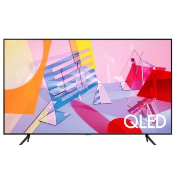 Телевизор Samsung QE50Q60TAUXXH, 50" (127 cm) QLED HDR Smart TV, Ultra HD, DVB-T2/C/S2, Wi-Fi, LAN, Bluetooth, 3x HDMI, 2x USB, енергиен клас G | JAR Computers Samsung QE50Q60TAUXXH