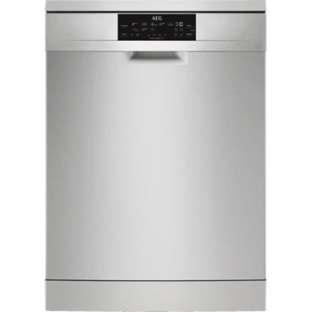 Съдомиялна AEG FFB83730PM, клас D, 15 комплекта, 8 програми, 5 температури, система ProWater, технология AirDry, GlassCare System, инокс | JAR Computers AEG FFB83730PM 19059