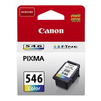 Касета CANON PIXMA MG2450/MG2550 - Color ink cartridge - CL-546 - P№ 8289001 - заб.: 8ml. | JAR Computers Касета CANON PIXMA MG2450/MG2550
