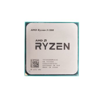 Процесор AMD Ryzen 3 1200, четириядрен (3.1/3.4GHz, 8MB L3 Cache, AM4) Tray, без охлаждане | JAR Computers AMD Ryzen 3 1200 Tray