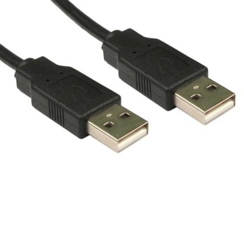 Кабел 08040204, от USB A(м) към USB A(м), 1.5m, черен | JAR Computers Кабел 08040204 USB A(м) към USB A(м)
