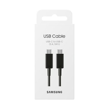 Samsung Cable USB-C to USB-C 1.8m (5A) Black
