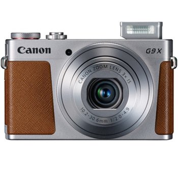 Canon PowerShot G9 X Silver + SELPHY CP1200 Black