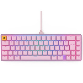 Glorious GMMK 2 Compact 65% Pink Fox Switch UK Lay