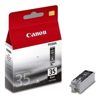 Касета за Canon PIXMA iP100/iP110 - PGI-35BK - Black - заб: 190k | JAR Computers Canon (PGI-35BK) Black