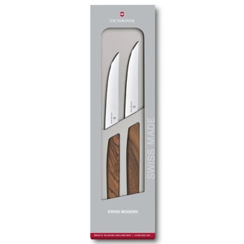 Комплект ножове Victorinox Swiss Modern, 12 см, орех | JAR Computers Victorinox Swiss Modern 6.9000.12G