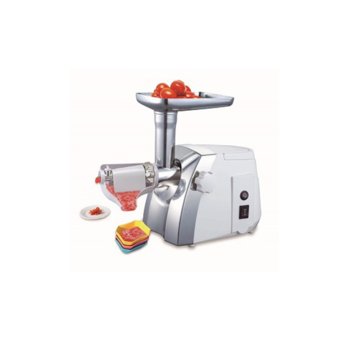 Месомелачка Arielli AMG-125W, 3 диска, 3 приставки, функция REVERSE, 1200W, бяла | JAR Computers ARIELLI МЕСОМЕЛАЧКА AMG-125W