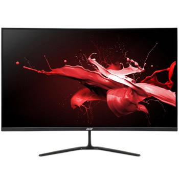 Монитор Acer Nitro ED320QRS3biipx (UM.JE0EE.301), 31.5" (80.01cm) Curved VA панел, 180Hz, Full HD, 1ms, 100 000 000:1, 250cd/m2, DisplayPort, HDMI | JAR Computers Acer Nitro ED320QRS3biipx UM.JE0EE.301
