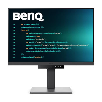 Монитор BenQ RD240Q (9H.LLXLA.TBE), 24.1" (61.21cm) IPS панел, WQXGA, 5ms, 300cd/m2, DisplayPort, HDMI | JAR Computers Монитор BenQ RD240Q 9H.LLXLA.TBE