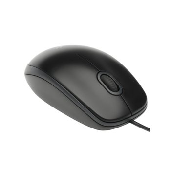 Logitech B100, оптична (800dpi), черна