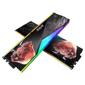 Памет 32GB (2x16GB) DDR5 7200MT/s, A-Data XPG Lancer RGB Mera Edition, AX5U7200C3416G-DCLARMLBK, 1.4V | JAR Computers A-Data XPG Lancer RGB MERA Edition 2x16GB 7200MHz