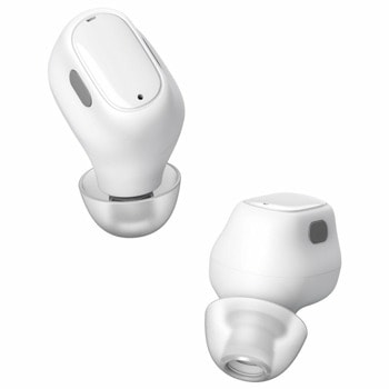 Слушалки Baseus Encok WM01, безжични, Bluetooth, микрофон, до 6 часа време на работа, бели | JAR Computers Baseus NGTW240002
