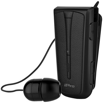 Слушалка iPro RH219s Black, безжична, Bluetooth 5.0, микрофон, тип "тапа", до 7 часа време на работа, технология Multipoint за едновременно свързване с две устройства, черна | JAR Computers iPro RH219s RH219s Black RH219SBK