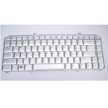 Клавиатура за лаптоп Dell, съвместима със серия Inspiron 1400 1420 1520 1525, сребриста, US/UK | JAR Computers Клавиатура за Dell Inspiron 1400 1420 1520/5 US/UK