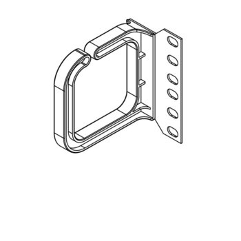Cable bracket 80 x 80 mm