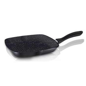 Грил тиган Zephyr ZP 4316 M24, 24 cm диаметър, лят алуминий, гранитно незалепващо покритие, черен | JAR Computers Грил тиган ZEPHYR ZP 4316 M24