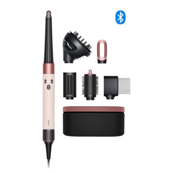 Маша за коса Dyson HS08 Airwrap T3/T4 CePk/RoseGd, 1300W, функция за сушене, отрицателни йони, "Coanda" ефект, Bluetooth, розово злато | JAR Computers Dyson HS08 Airwrap T3/T4 CePk/RoseGd 601926-01