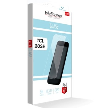 Протектор от закалено стъкло /Tempered Glass/ MyScreen Protector Lite Glass Edge Full, за TCL 20SE | JAR Computers MyScreen Protector Lite TCL 20SE