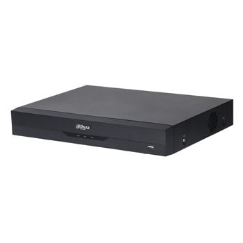 Хибриден видеорекордер Dahua XVR5104HE-I3, 4 канален, AI Coding/H.265+/H.265/H.264+/H.264, 1x SATA до 16TB, 2x USB 2.0, 1x RJ-45, 1x HDMI, 1x VGA, 1x RCA | JAR Computers Dahua XVR5104HE-I3