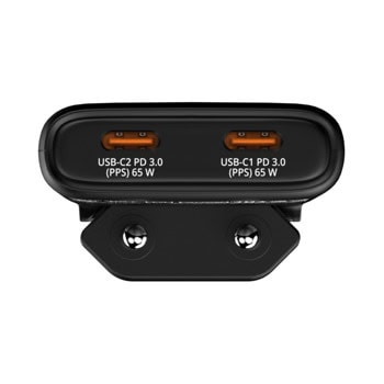 verbatim fold 'n' go gan charger black 32354