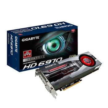 Видео карта AMD 6970, 2GB, Gigabyte R697D5-2GD-B, PCI-E, DDR5, 256bit, HDMI, miniDisplayPort, 2xDVI (HDCP) | JAR Computers AMD 6970