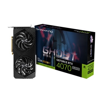 Видео карта Nvidia GF RTX 4070 Super, 12GB, Gainward Ghost OC, PCI-E 4.0, GDDR6X, 192-bit, DisplayPort, HDMI | JAR Computers Gainward GeForce RTX 4070 Super Ghost OC