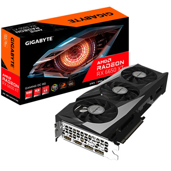 Видео карта AMD Radeon RX 6650 XT, 8GB, Gigabyte GAMING OC, PCI-E 4.0, GDDR6, 128-bit, DisplayPort, HDMI | JAR Computers Gigabyte RX 6650 XT GAMING OC 8G