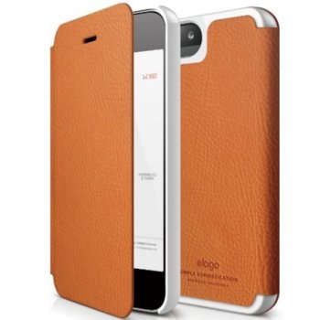 Elago S5 Leather Flip Case