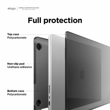 Slim Case за MacBook Pro M1 тъмносив