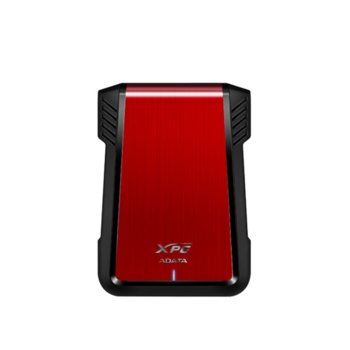 Кутия 2.5" (6.35 cm) A-Data EX500, за 2.5" (6.35 cm) HDD/SSD, SATA 3/USB 3.1, червена | JAR Computers A-Data EX500