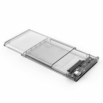 Кутия 2.5" (6.35 cm), Orico 2139C3-G2-CR-EP, за HDD/SSD, SATA3, USB 3.1 Type C, прозрачна | JAR Computers Orico 2139C3-G2-CR-EP