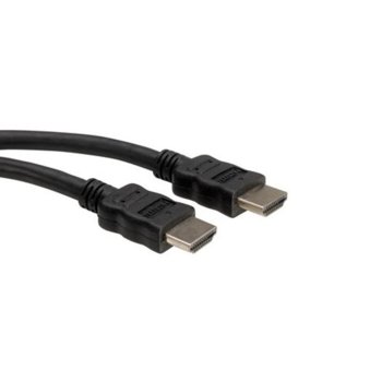 Кабел Roline S3673-60, HDMI(м) към HDMI(м), 3m, черен | JAR Computers Roline HDMI(м) към HDMI(м) 3m S3673-60