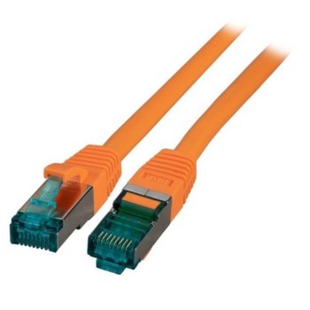 Пач кабел EFB-Elektonik, SFTP, Cat.6A, 0.25m, оранжев | JAR Computers EFB-Elektonik Cat.6A SFTP 0.25m orange MK6001.0.25