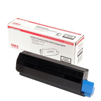 КАСЕТА ЗА OKI C 5250/5450/5510MFP/5540MFP - Black - P№ 42127457 - заб.: 5000k | JAR Computers КАСЕТА ЗА OKI C 5250/5450/5510MFP/5540MFP - Black