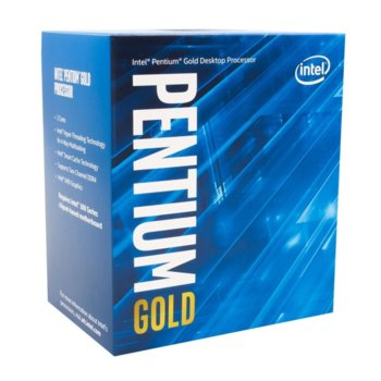 Процесор Intel Pentium Gold G5420, двуядрен (3.8GHz, 4MB Cache, 1050MHz графична честота, LGA1151) BOX, с охлаждане | JAR Computers Intel Pentium Gold G5420 BOX BX80684G5420