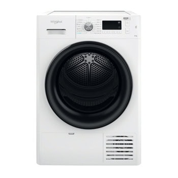 Сушилня Whirlpool FFT M11 82B EE R, капацитет 8 kg, свободностояща, 60 см ширина, термопомпа, FreshCare+, 6th Sense, бяла | JAR Computers Whirlpool FFT M11 82B EE R