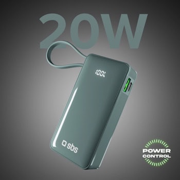Външна батерия /power bank/ SBS 81406, 10 000mAh