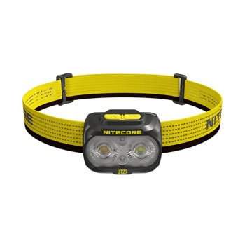 Челник Nitecore UT27, 1x Li-ion/3x AAA батерии, 800 lumens, IP66 защита, черно-жълт | JAR Computers Челник Nitecore UT27