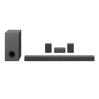 Soundbar система LG S80QR, 5.1.3, Bluetooth, Wi-Fi, Optical, HDMI, USB, 620W RMS (2x45W + 40W + 2x45W + 40W + 220W + 2x70W) | JAR Computers Soundbar система LG S80QR