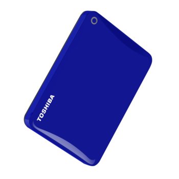500GB Toshiba Canvio Connect II Blue + Trust Barra