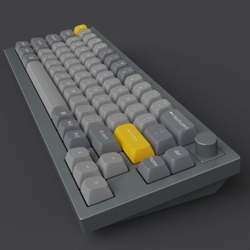 Клавиатура Keychron Q2 Silver Grey Knob Red switch