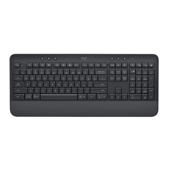 Клавиатура Logitech K650 Graphite, безжична, Bluetooth 5.1, 10м обхват, черна, USB | JAR Computers Logitech K650 Graphite 920-010945