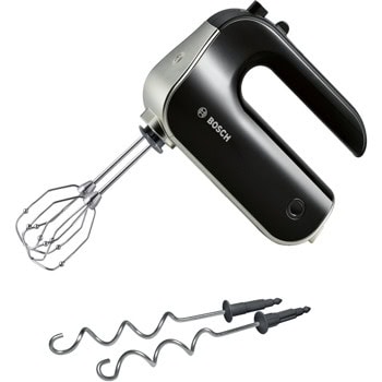Миксер Bosch MFQ4730, 575 W, 5 степени на работа, с турбо, бъркалки за тесто, черен | JAR Computers Bosch MFQ4730