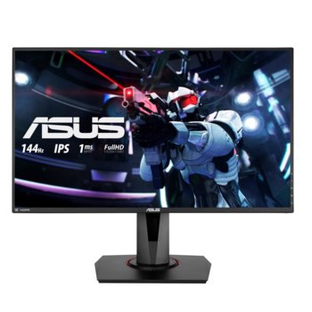 Монитор Asus VG279Q, 27" (68.58 cm) IPS панел, 144Hz, Full HD, 1 ms, 100000000:1, 400cd/m2, DisplayPort, HDMI, DVI | JAR Computers Asus VG279Q
